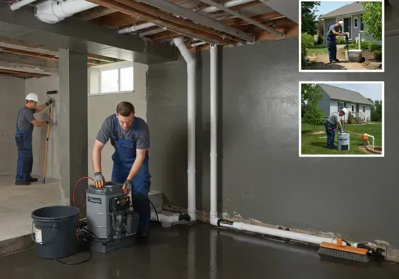 Basement Waterproofing and Flood Prevention process in Silver Grove, KY